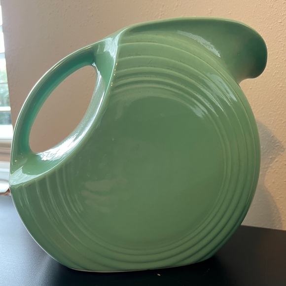 Fiestaware Seamist Pitcher - Picture 2 of 4